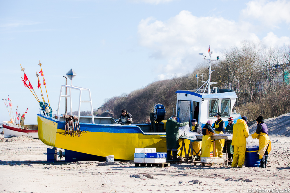 Niechorze zachęca do wiosennych długich spacerów.
